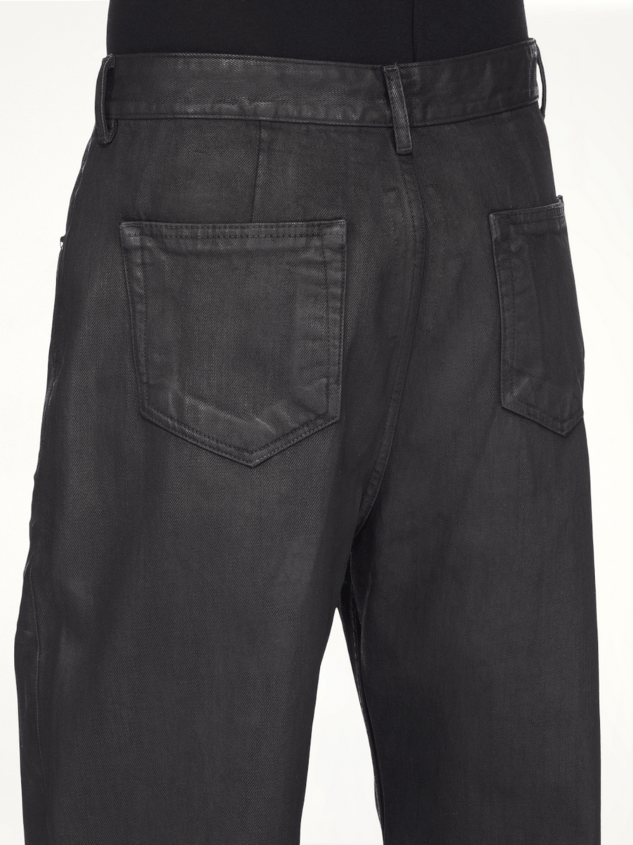 Geth Jeans in Black Wax