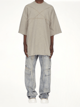 Double Cargo Jeans in Mineral Pearl
