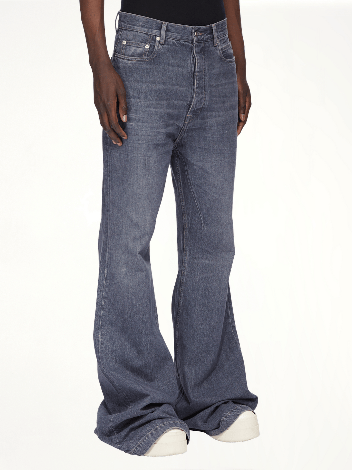 Bolan Bootcut in Washed Grey