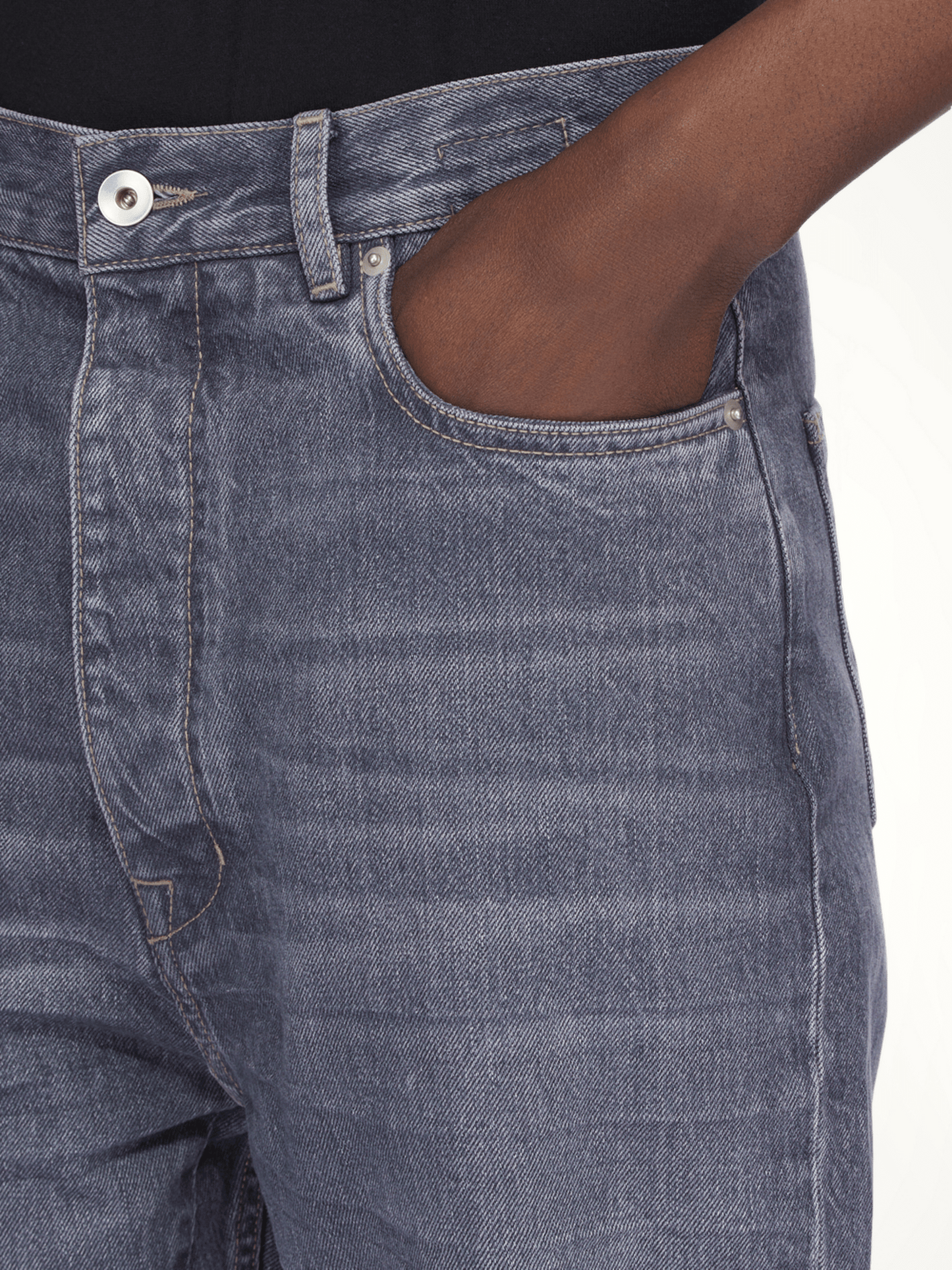 Bolan Bootcut in Washed Grey