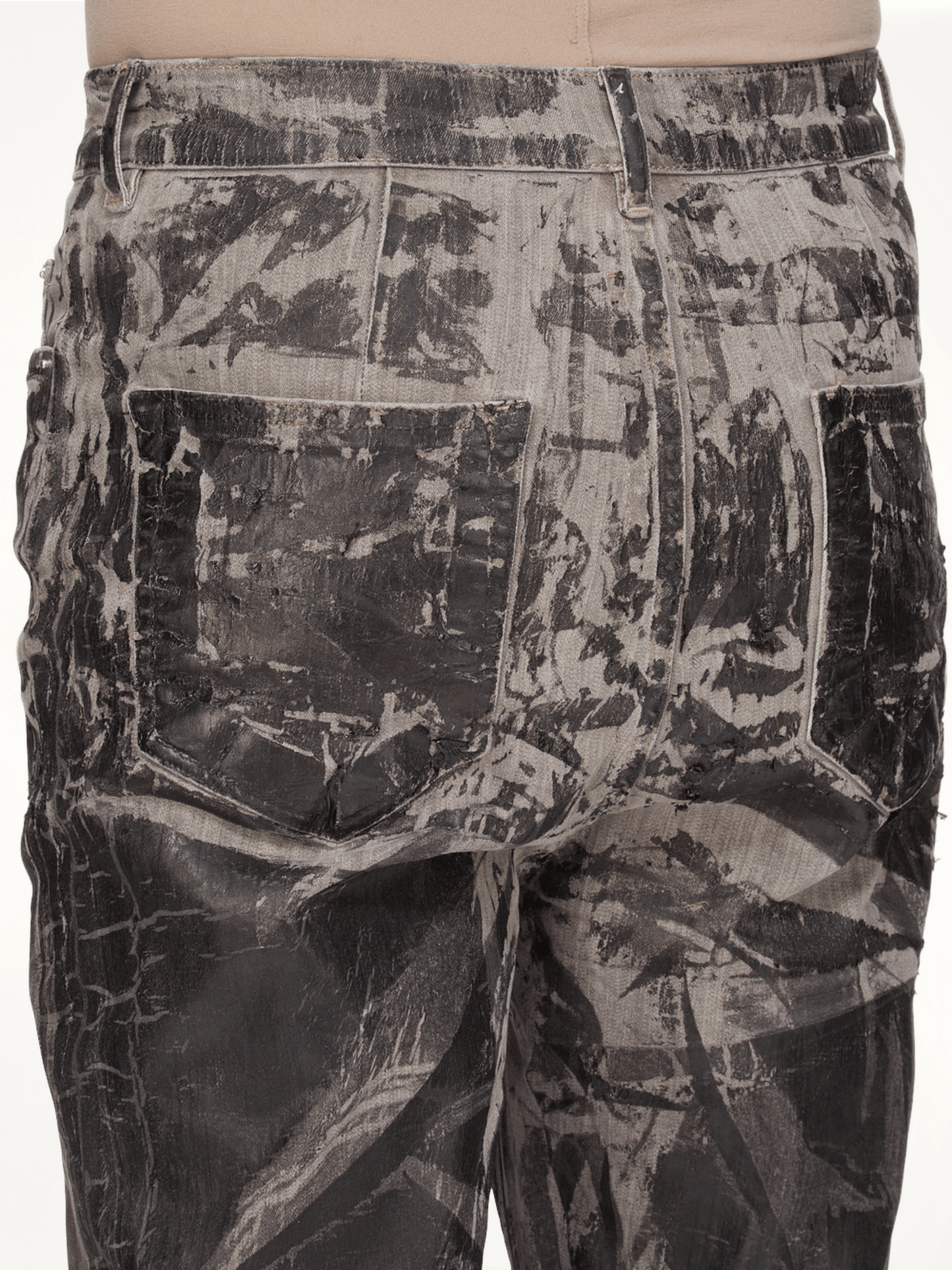 Bolan Bootcut Washed Foil in Black