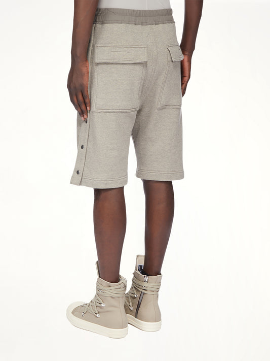 Pusher Shorts in Melange Grey