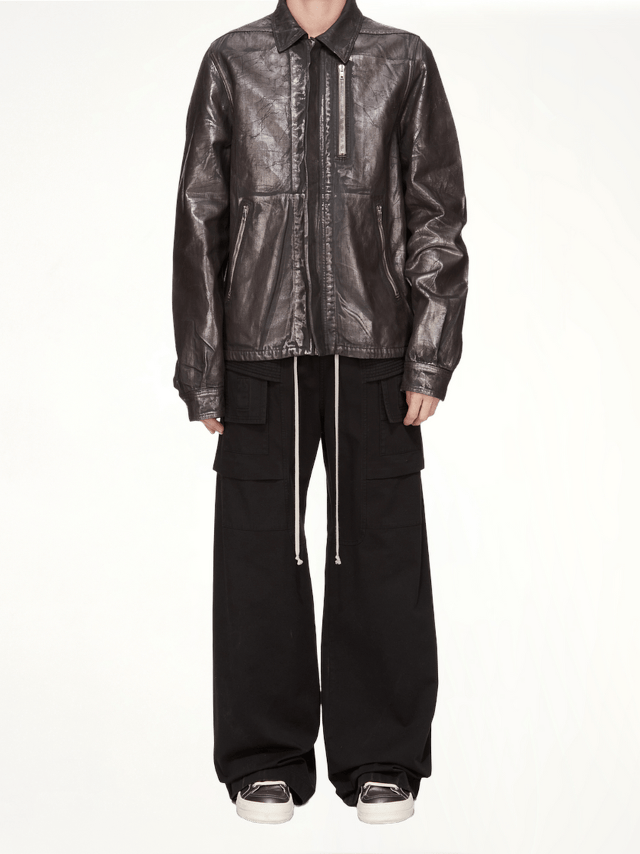 Creatch Wide Cargo Drawstring in Black