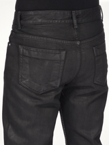 Fog Cut Jeans in Black Wax