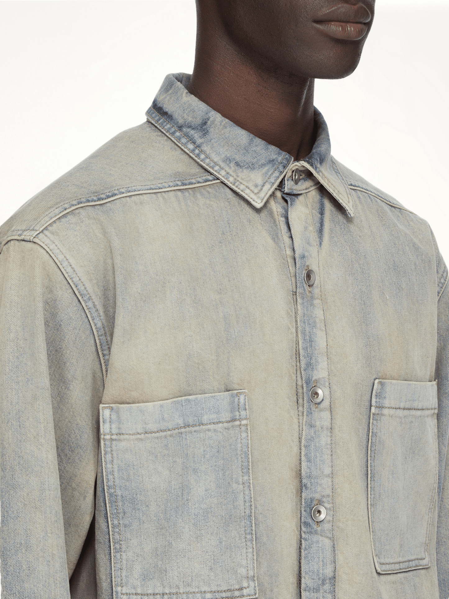 Jumbo Outershirt in Mineral Pearl