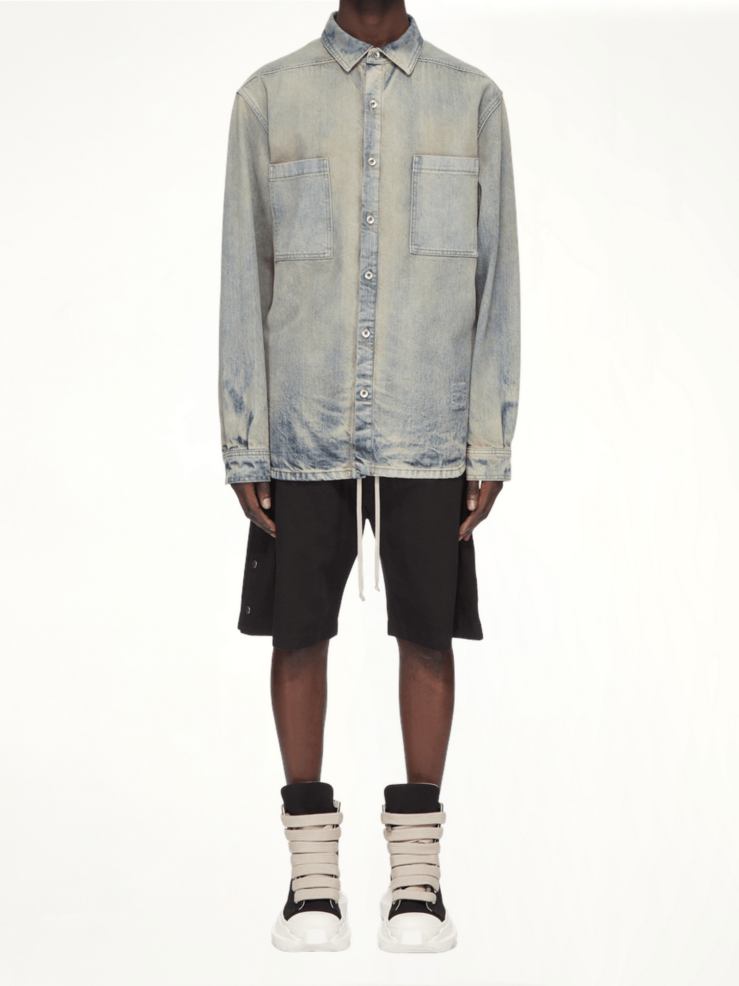 Jumbo Outershirt in Mineral Pearl