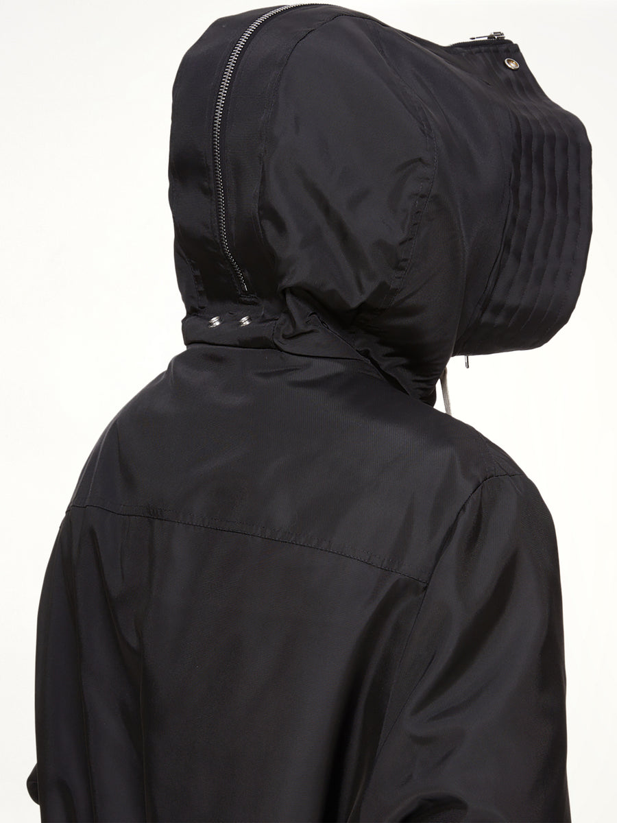 Cropped Alice Parka in Black