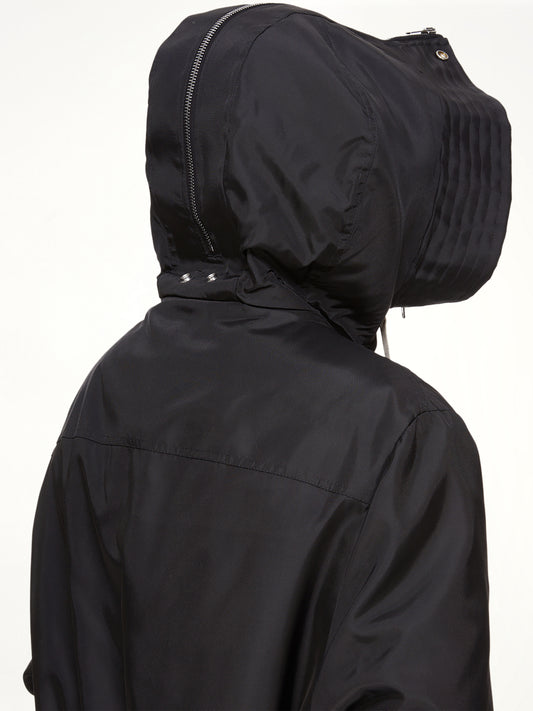 Cropped Alice Parka in Black