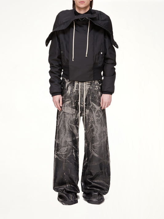 Cropped Alice Parka in Black