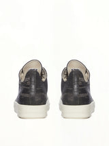 Low Sneaks in Black Washed  | RICK OWENS DRKSHDW