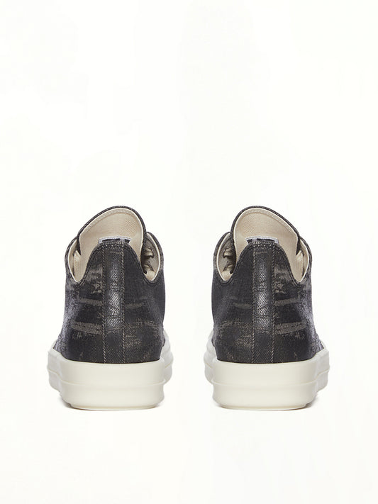 Low Sneaks in Black Washed