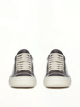 Vintage Sneaks in Bronze/Milk/Milk Back View | RICK OWENS DRKSHDW