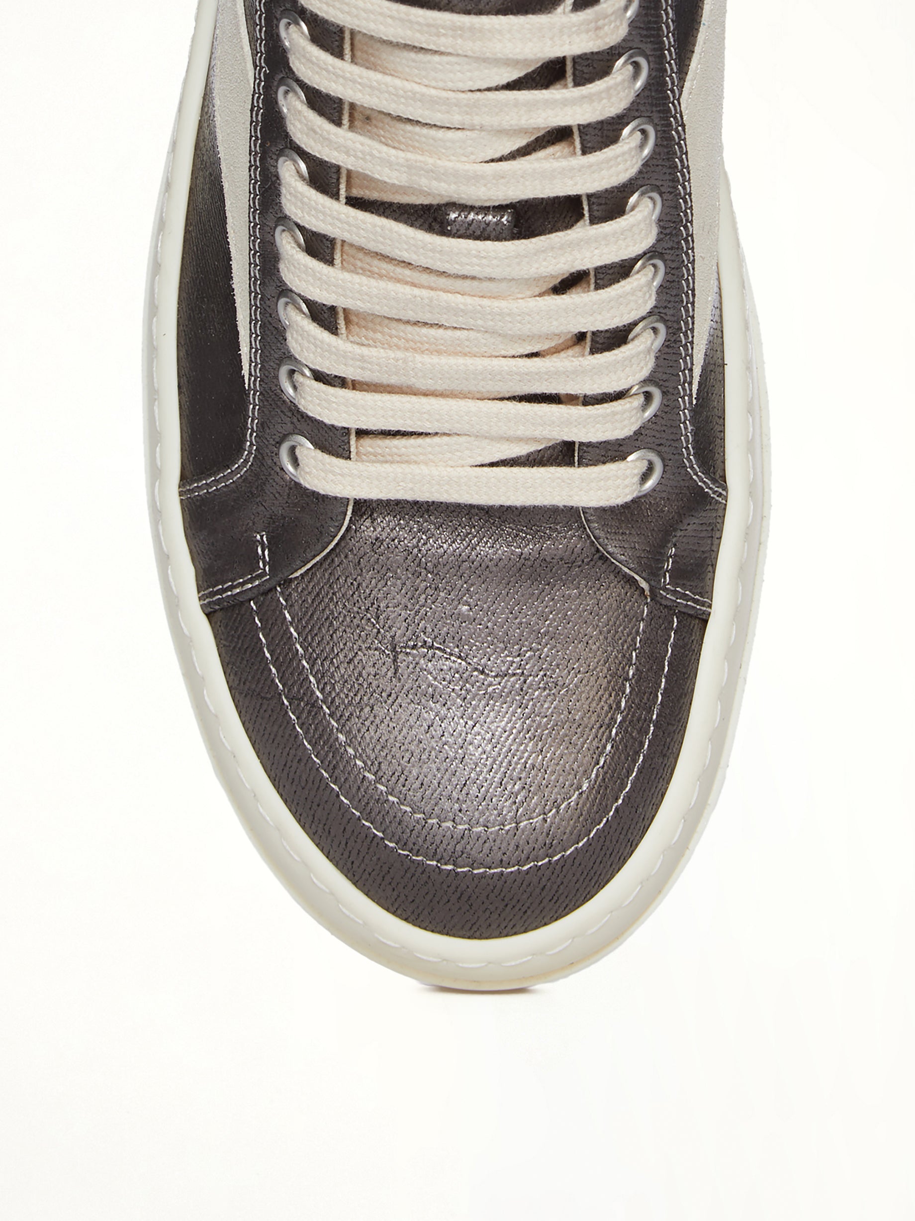 Vintage Sneaks in Bronze/Milk/Milk  | RICK OWENS DRKSHDW