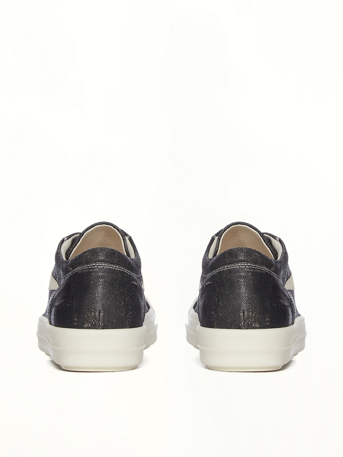 Vintage Sneaks in Black Washed  | RICK OWENS DRKSHDW