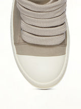 Jumbolace Low Sneaks in Dirty Pearl/Milk/Milk  | RICK OWENS DRKSHDW