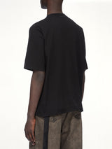 Cotton Jersey Warlus T-Shirt in Black