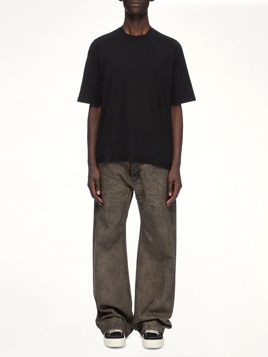 Cotton Jersey Warlus T-Shirt in Black