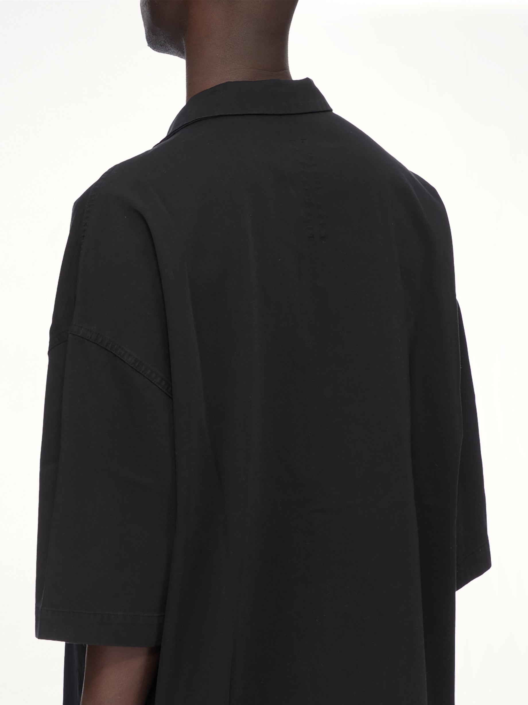 DRK Cotton Twill Magnum Tommy Shirt in Black