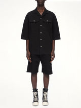 DRK Cotton Twill Magnum Tommy Shirt in Black