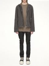 Stretch Denim Detroit Cut Jeans in Black Wax