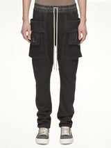 Creatch Cargo Drawstring in Faded Black
