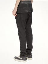 Creatch Cargo Drawstring in Faded Black