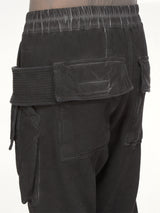 Creatch Cargo Drawstring in Faded Black