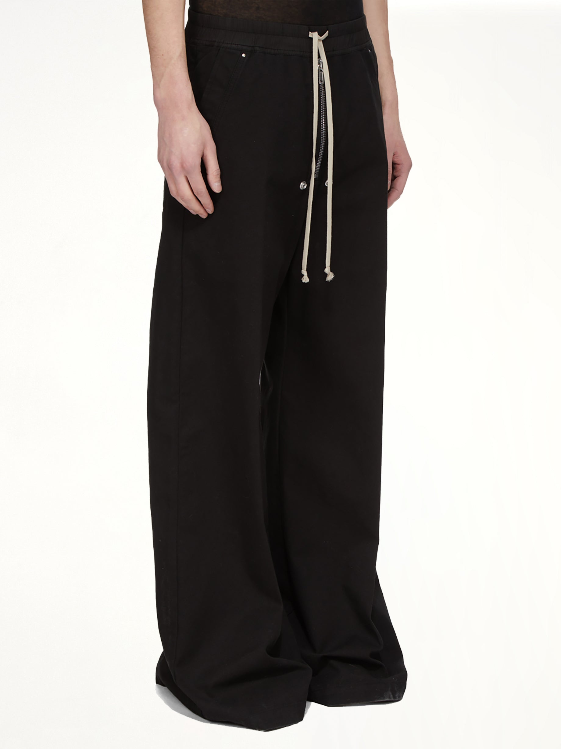 Cotton Canvas Geth Belas in Black