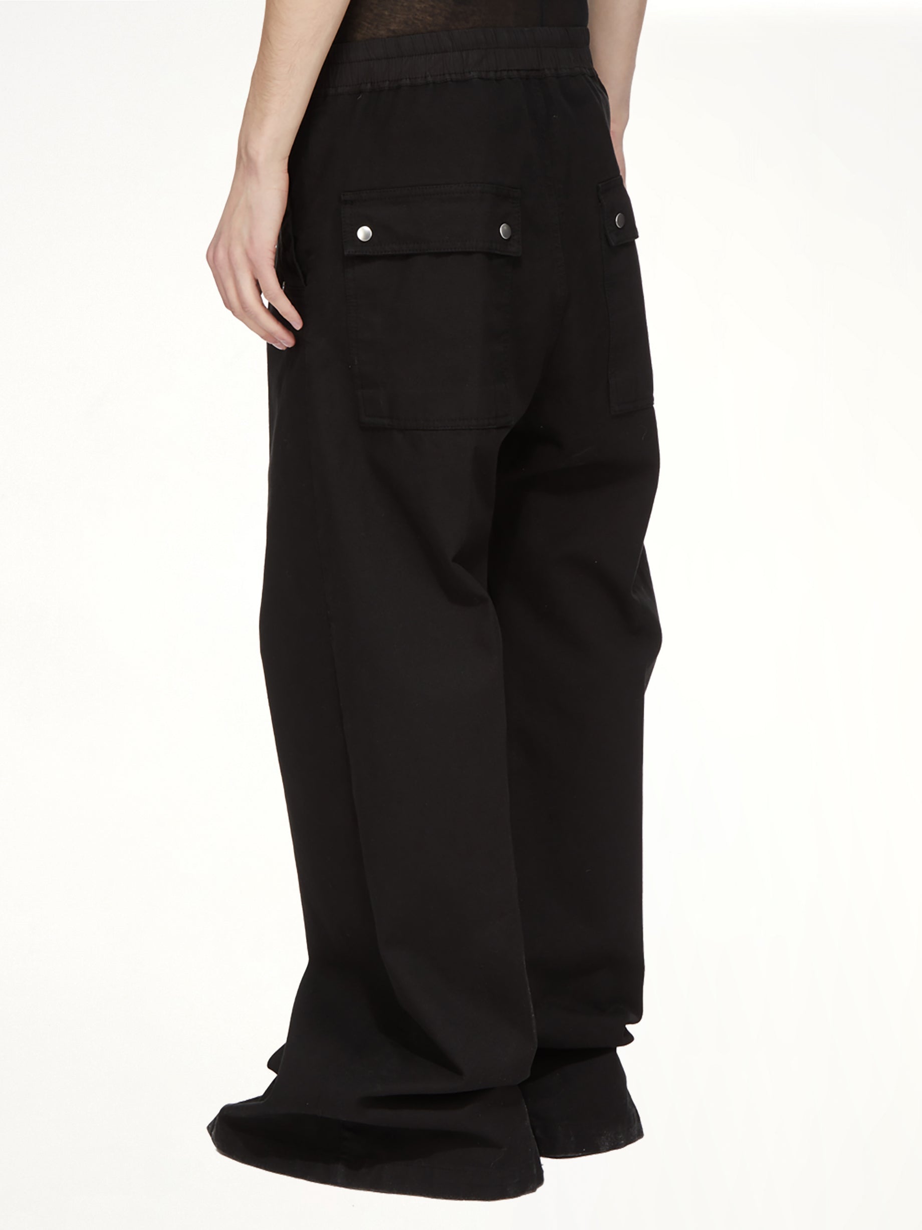 Cotton Canvas Geth Belas in Black