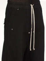 Cotton Canvas Geth Belas in Black