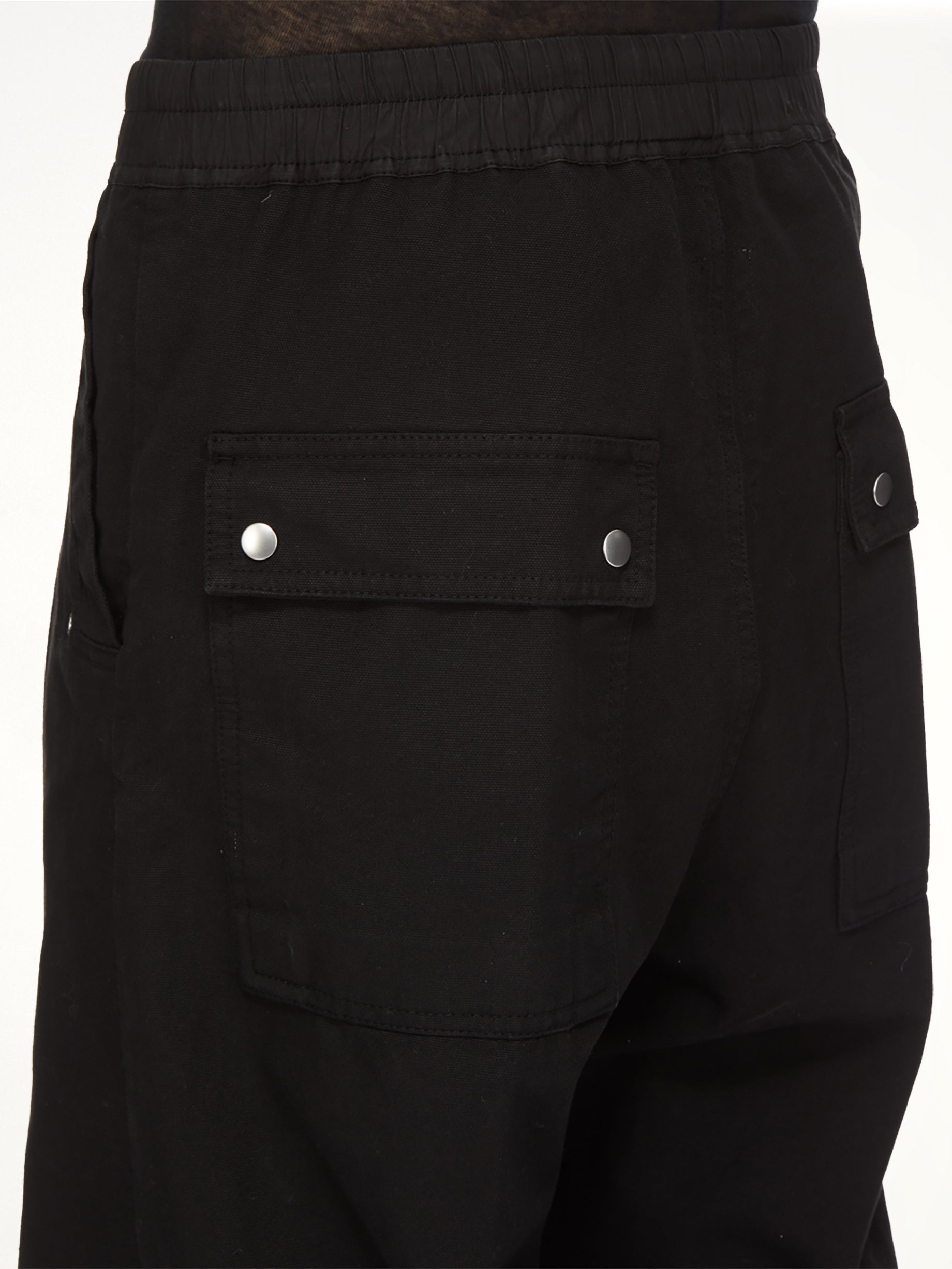 Cotton Canvas Geth Belas in Black