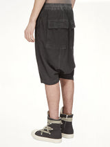 Drawstring Pods in Faded Black