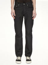 13oz Denim Fog Cut Jeans in Black Wax