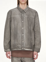 Lido Jumbo Worker Jacket in Dark Dust