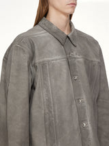 Lido Jumbo Worker Jacket in Dark Dust