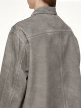 Lido Jumbo Worker Jacket in Dark Dust
