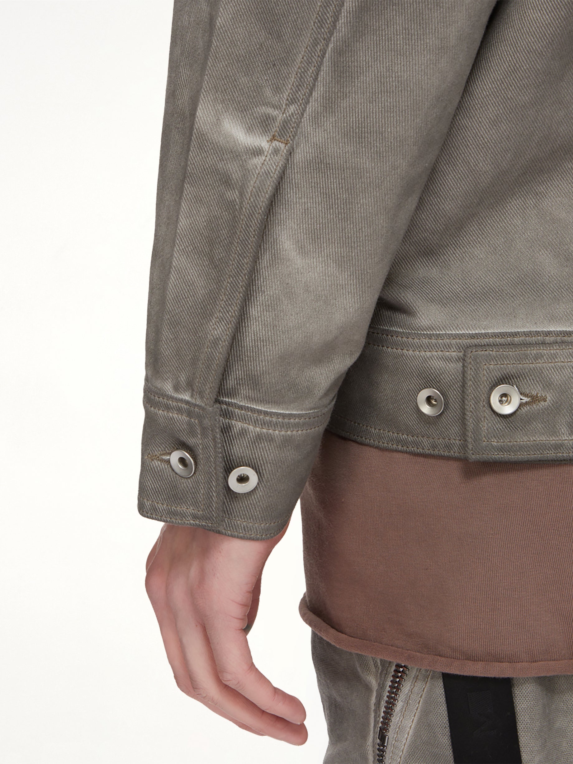 Lido Jumbo Worker Jacket in Dark Dust