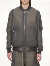 Nylon Classic Flight Jacket in Dark Dust