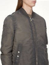 Nylon Classic Flight Jacket in Dark Dust