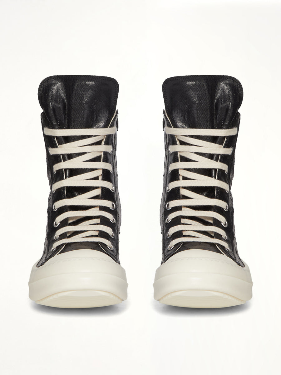 13oz Denim Sneaks in Black