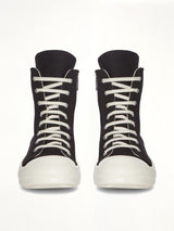 Denim Pentagram Sneaks in Black/Pearl/Milk