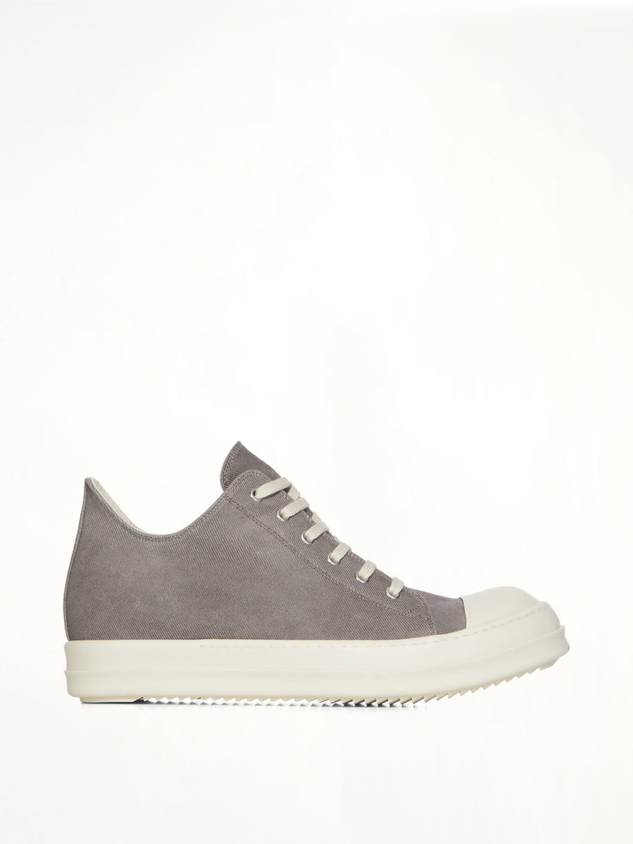 13oz Lido Denim Low Sneaks in Dark Dust