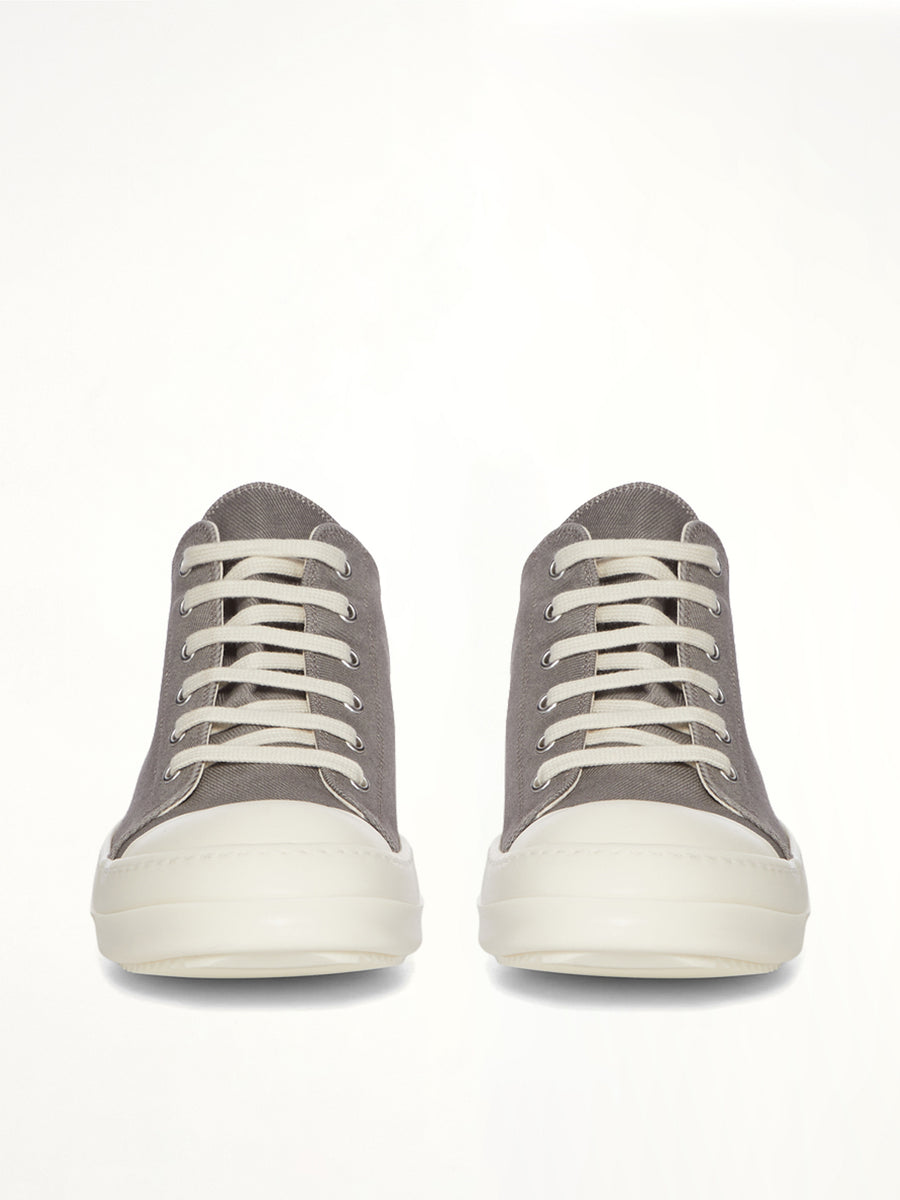 13oz Lido Denim Low Sneaks in Dark Dust