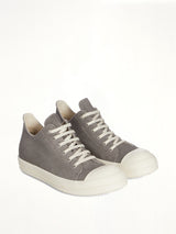 13oz Lido Denim Low Sneaks in Dark Dust