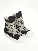 Denim Megalace Sneaks in Black