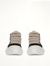 13oz Overdyed Denim Jumbolace Abstract Low Sneaks in Black