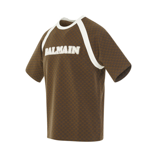 Monogram Retro T-Shirt in Brown