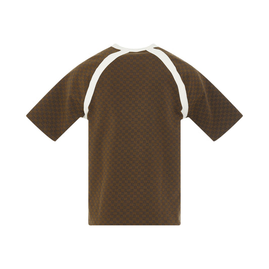 Monogram Retro T-Shirt in Brown