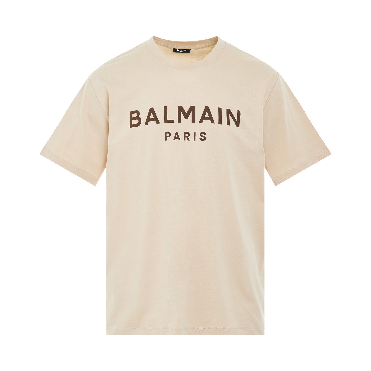 Classic Logo Print T-Shirt in Ivory