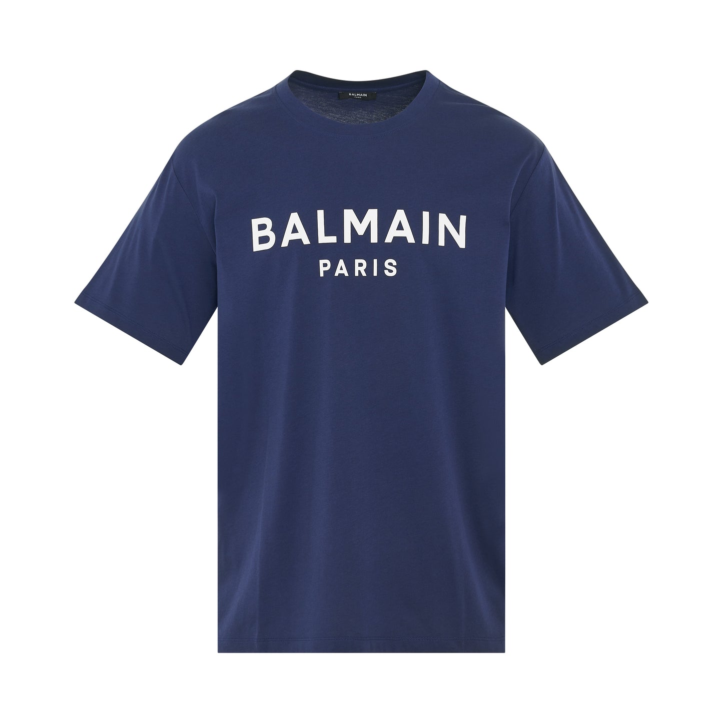 Classic Logo Print T-Shirt in Navy